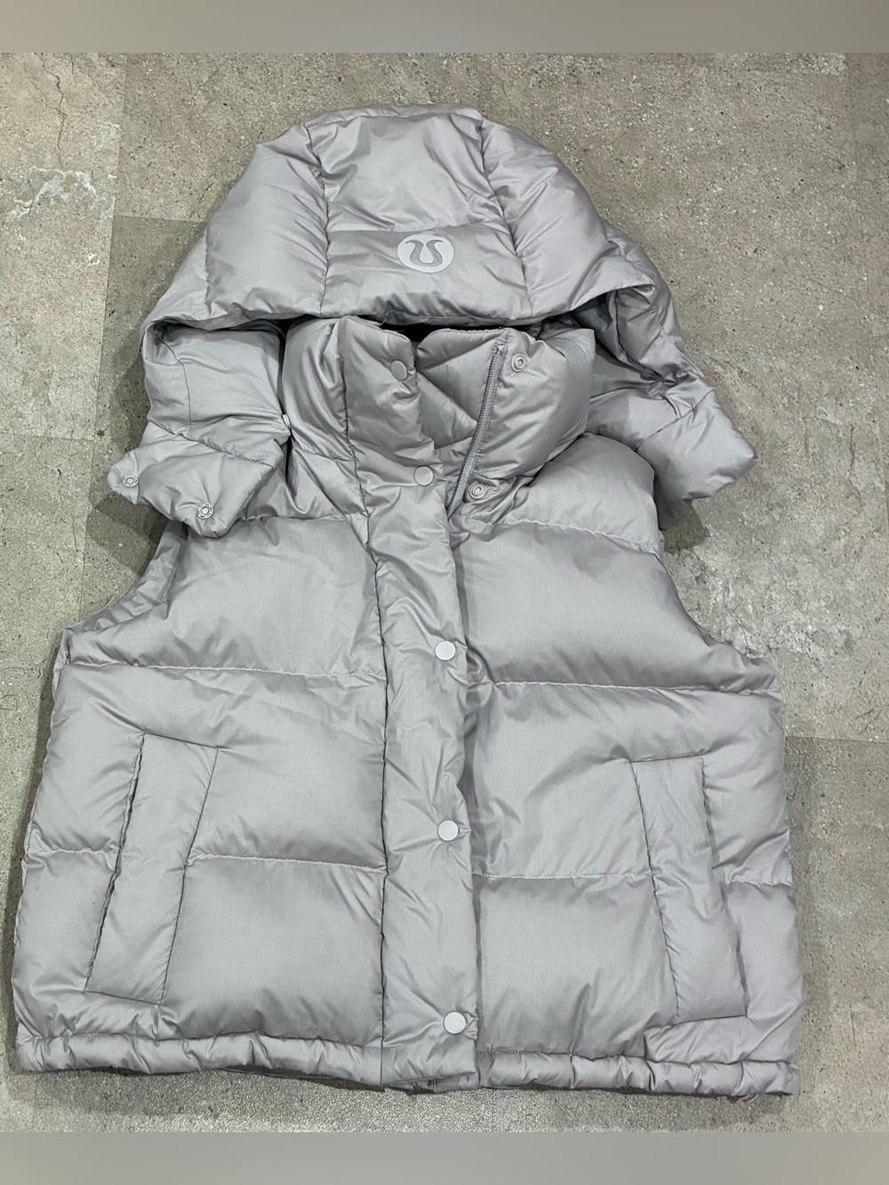 Womens LULULEMON Wunder Puff Down Winter Vest, sz 6